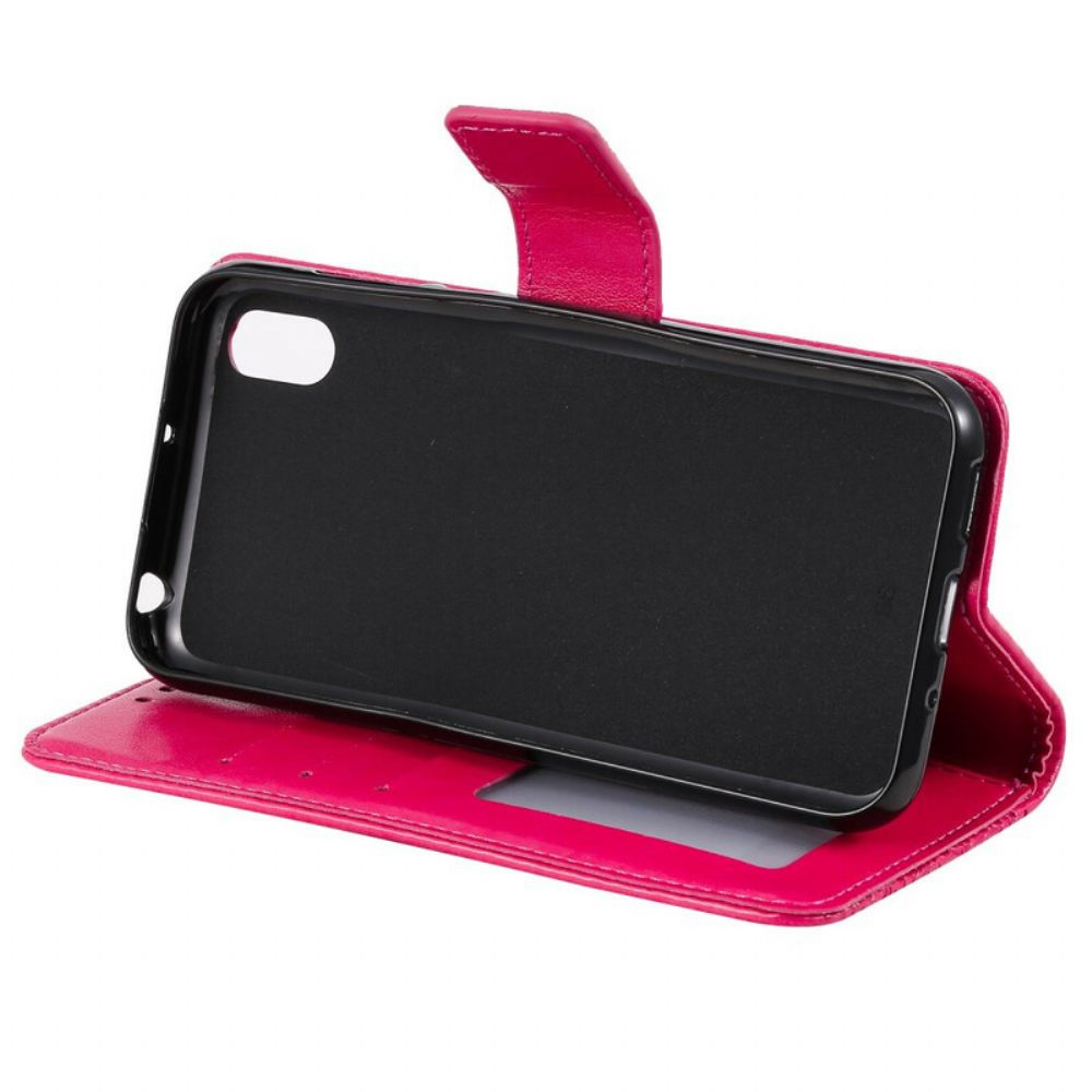 Flip Case Für / Honor 8S Mit Kordel Strap Reverie