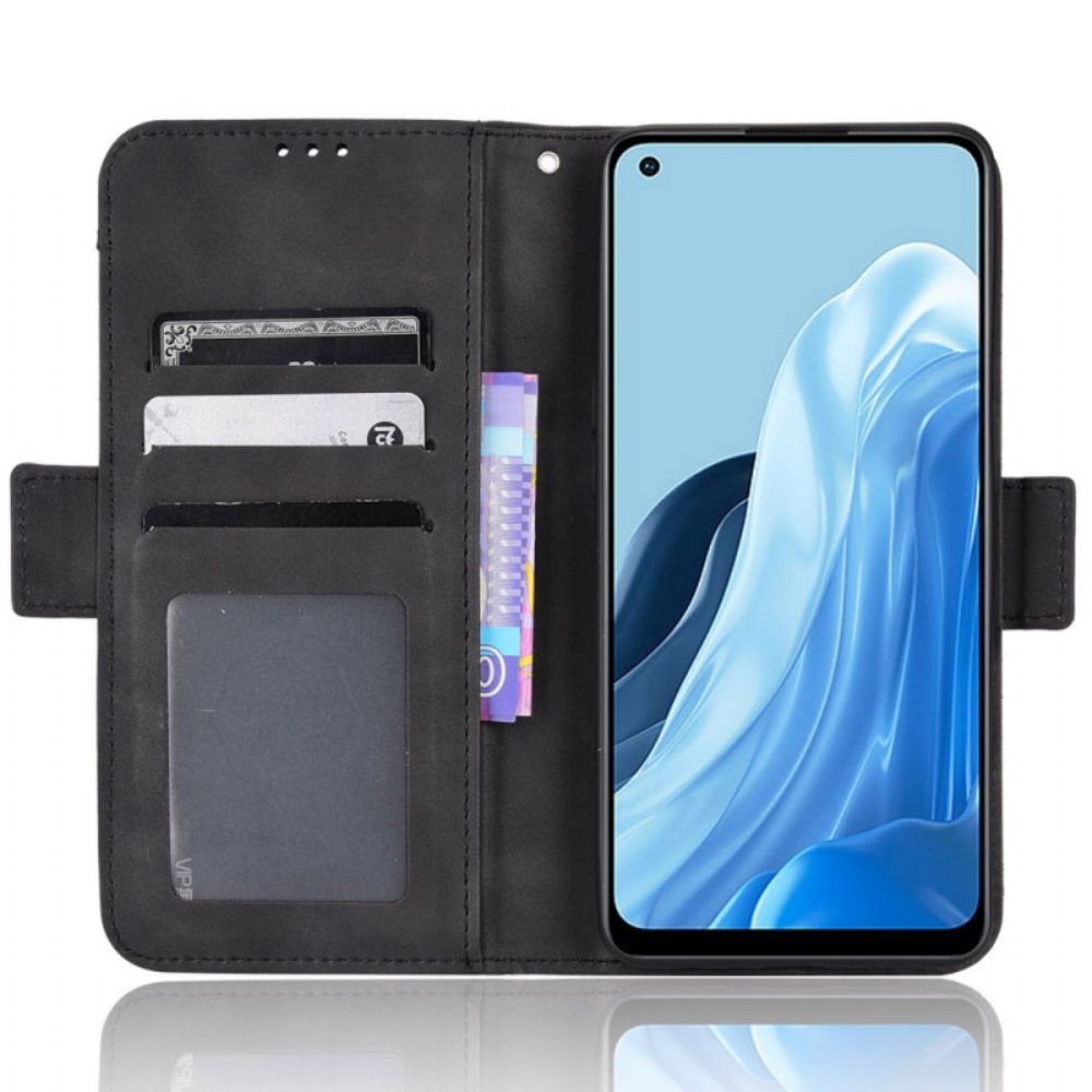 Flip Case Für Oppo Reno 7 Erstklassige Multi-karte