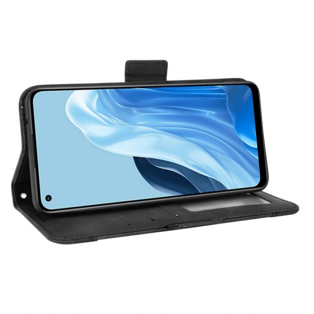 Flip Case Für Oppo Reno 7 Erstklassige Multi-karte