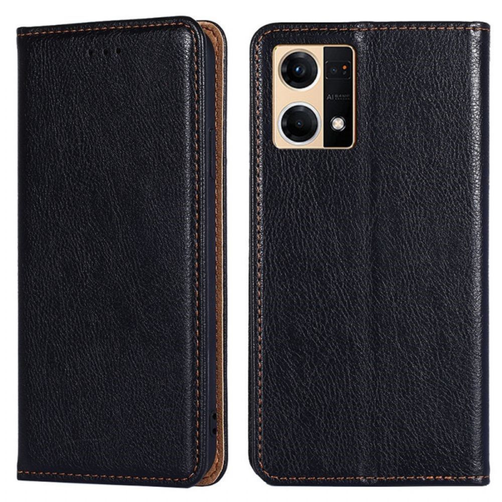 Flip Case Für Oppo Reno 7 Vintage-design