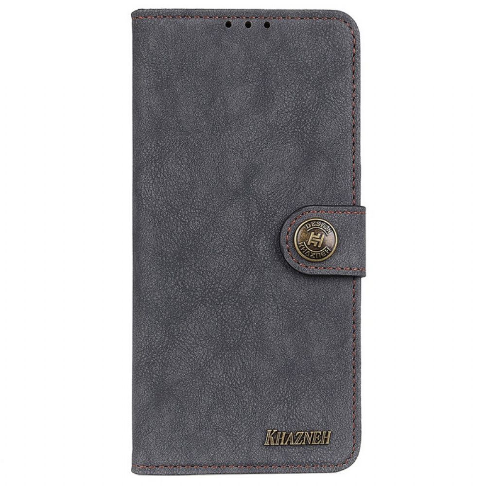 Lederhüllen Für Oppo Reno 7 Retro Spalt Kunstleder Khazneh