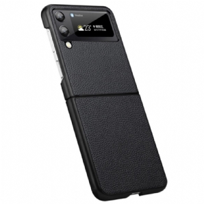 Handyhülle Für Samsung Galaxy Z Flip 3 5G Flip Case Echtes Leder