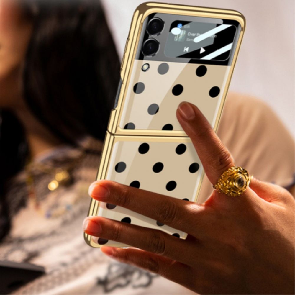 Hülle Für Samsung Galaxy Z Flip 3 5G Flip Case Gkk Gewicht Gehärtetes Glas