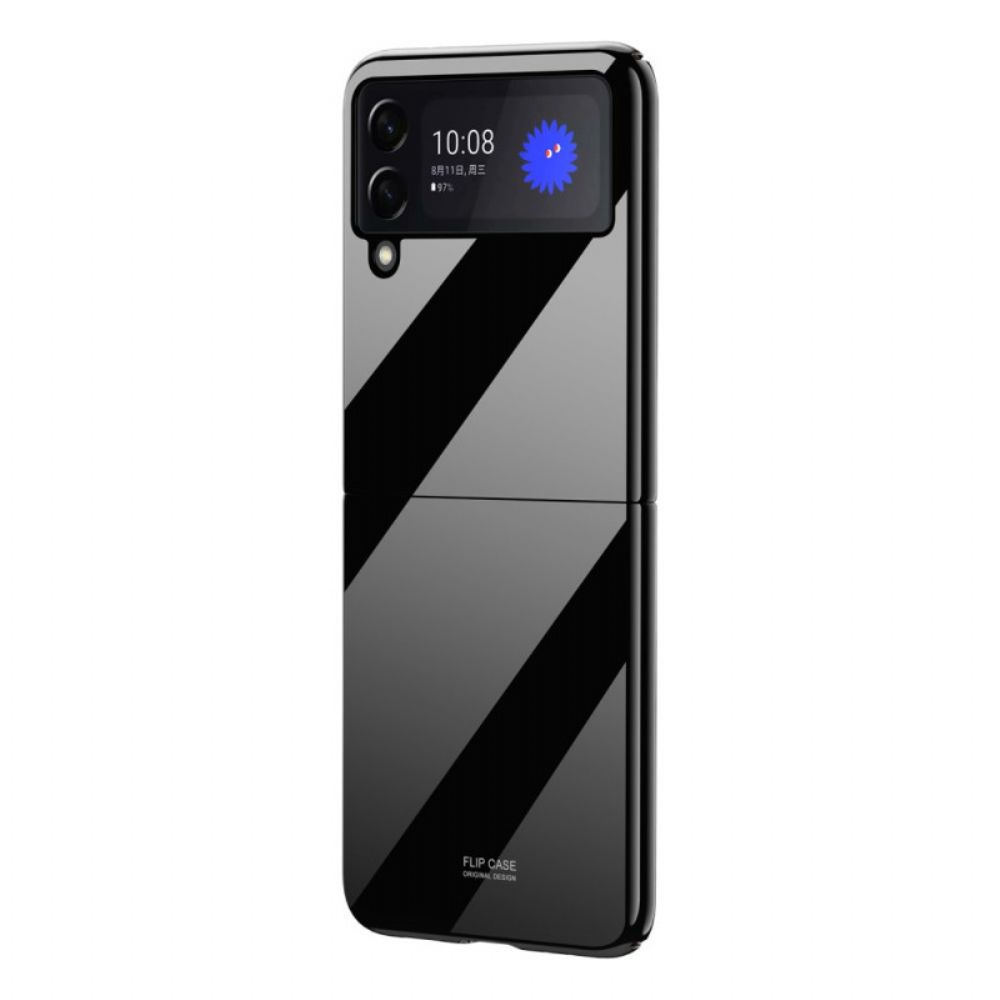 Hülle Für Samsung Galaxy Z Flip 3 5G Flip Case Glänzend