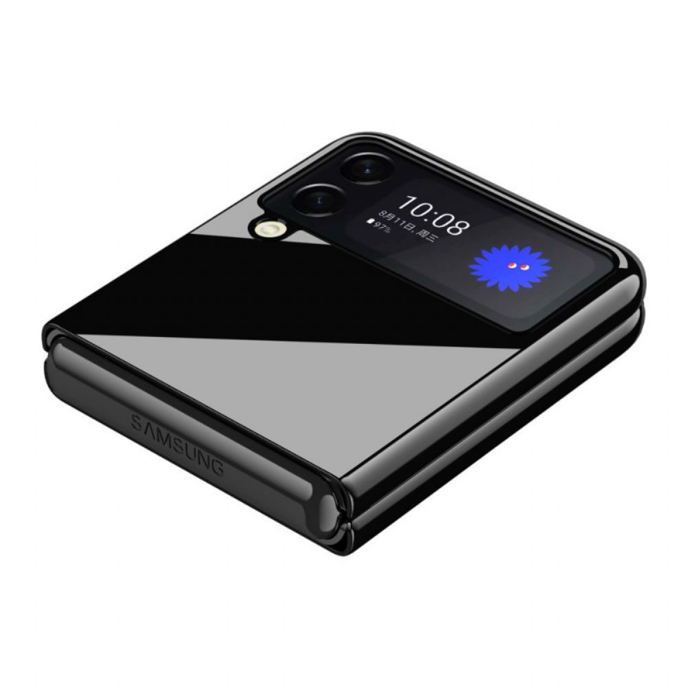 Hülle Für Samsung Galaxy Z Flip 3 5G Flip Case Glänzend