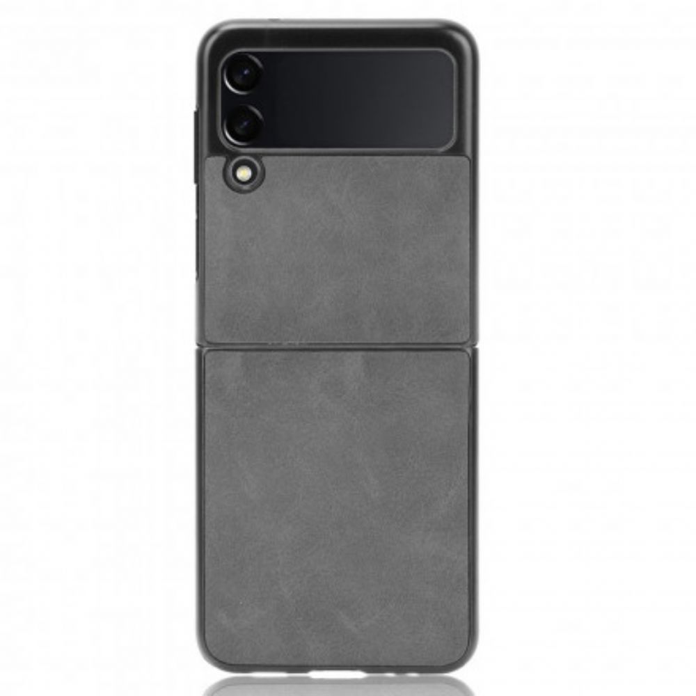 Hülle Für Samsung Galaxy Z Flip 3 5G Flip Case Ledereffekt