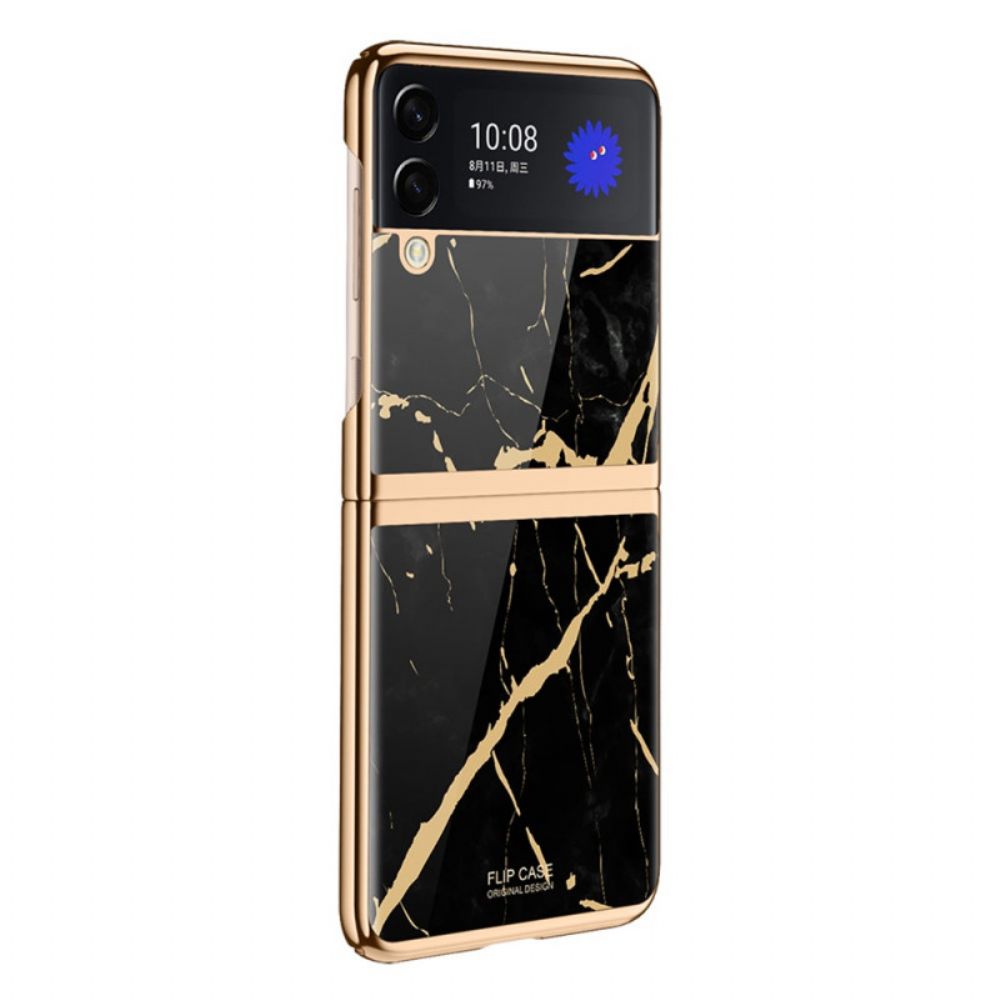 Hülle Für Samsung Galaxy Z Flip 3 5G Flip Case Marmor-stil