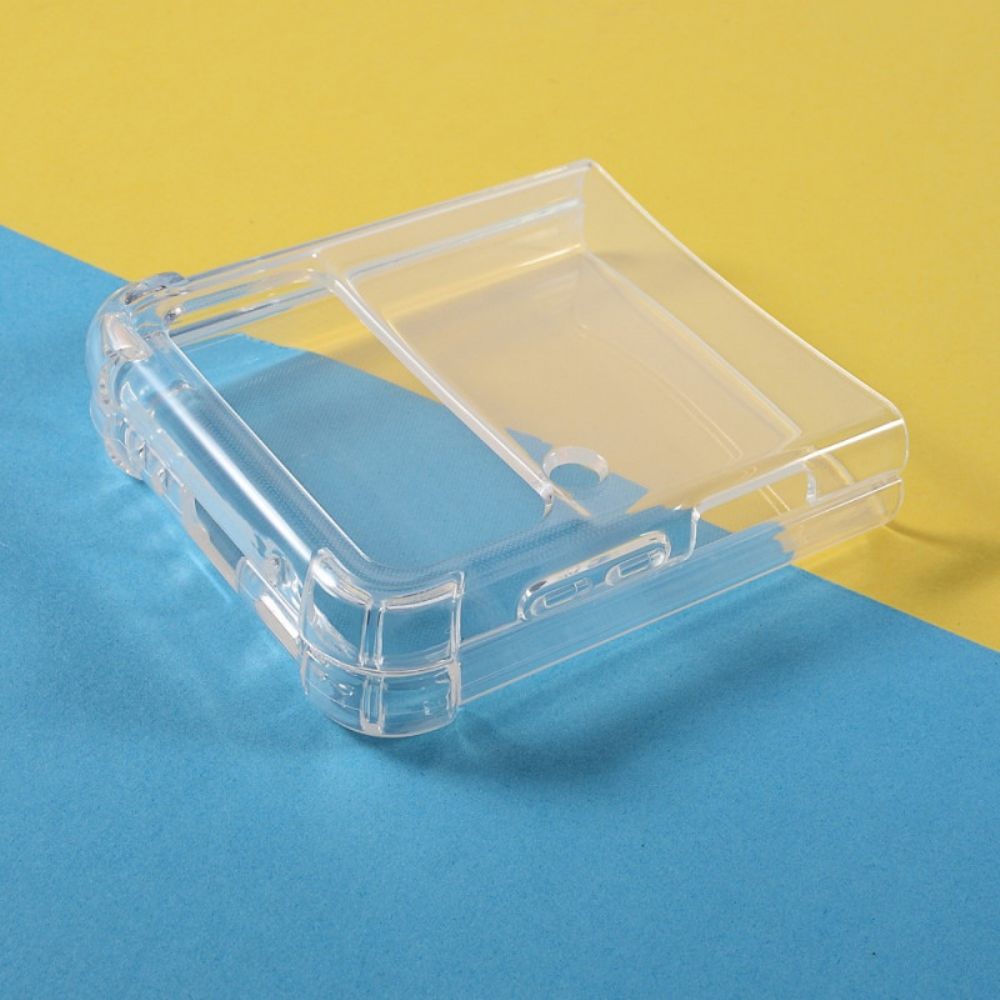 Hülle Für Samsung Galaxy Z Flip 3 5G Flip Case Transparente Verstärkte Ecken