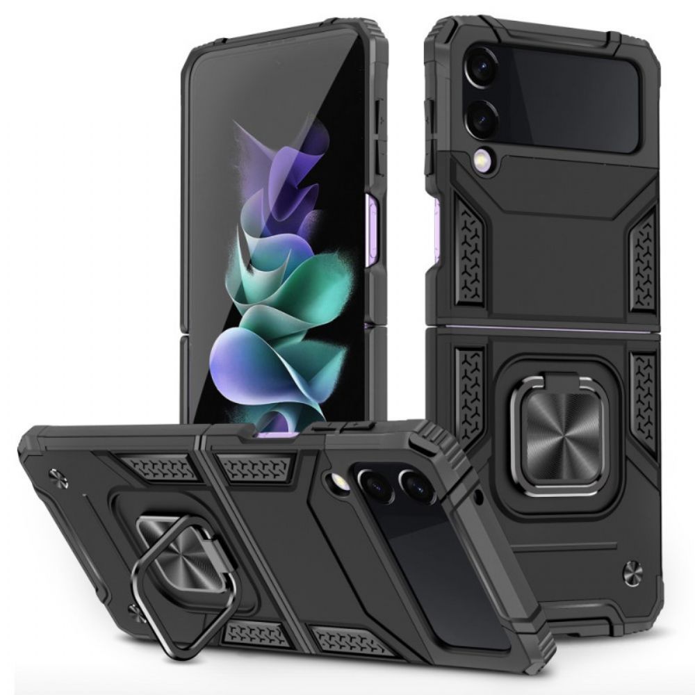 Hülle Für Samsung Galaxy Z Flip 3 5G Flip Case Widerstandsring