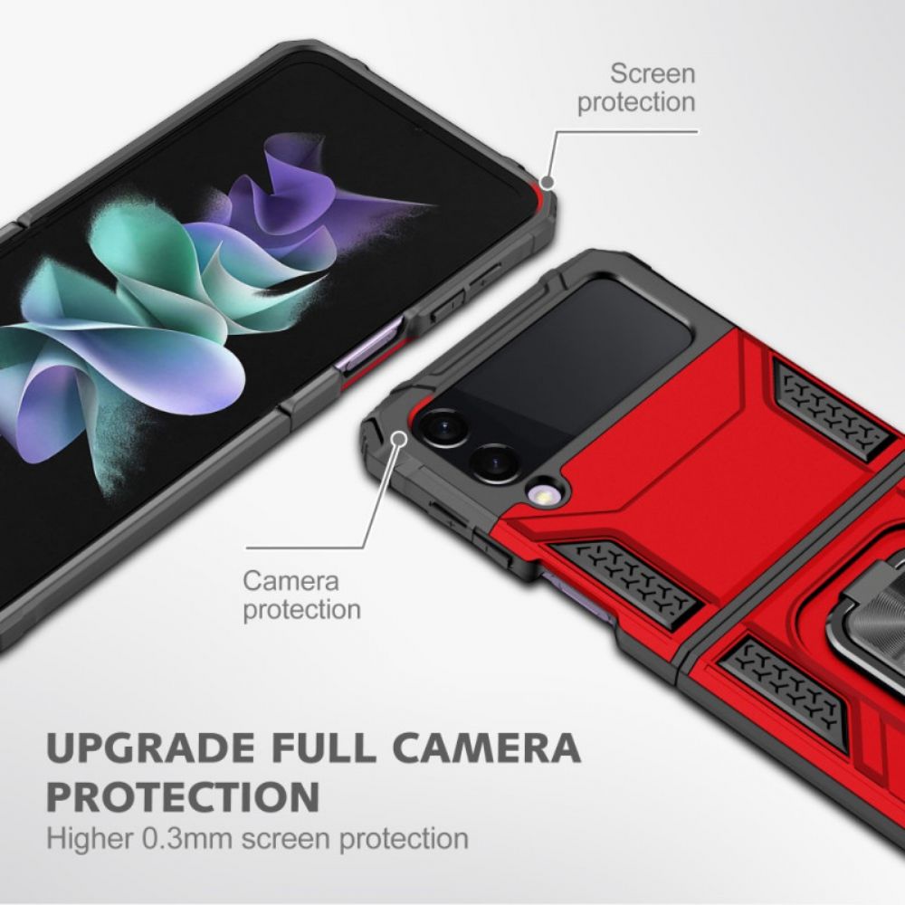 Hülle Für Samsung Galaxy Z Flip 3 5G Flip Case Widerstandsring