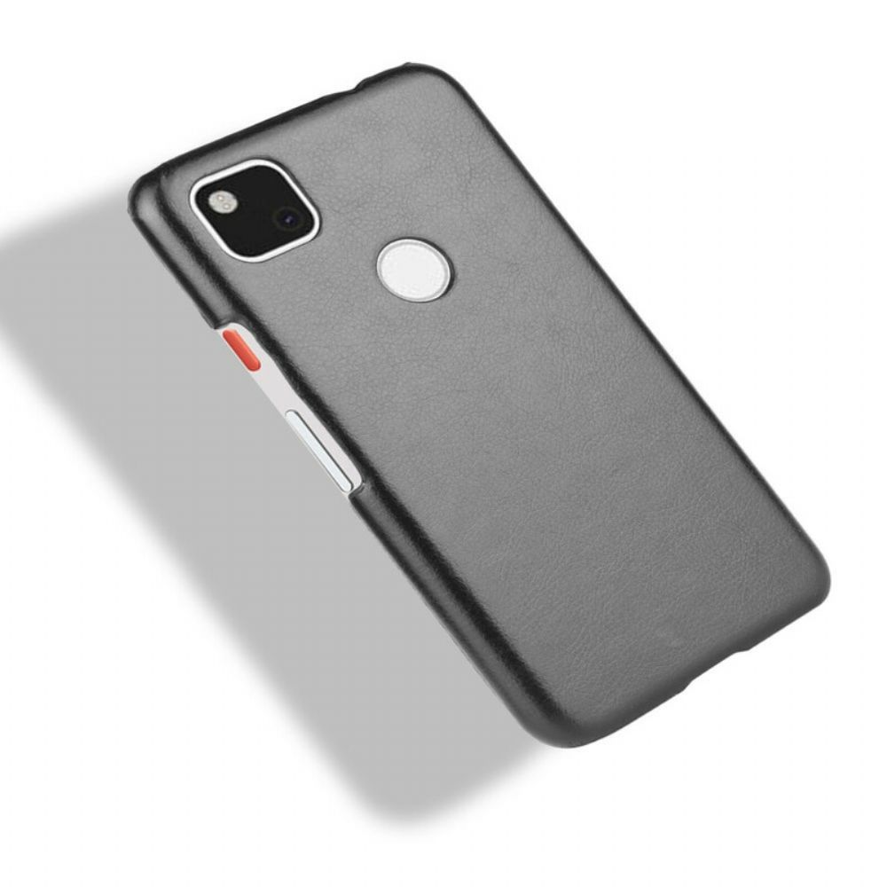 Handyhülle Für Google Pixel 4a Performance Litschi-leder-effekt