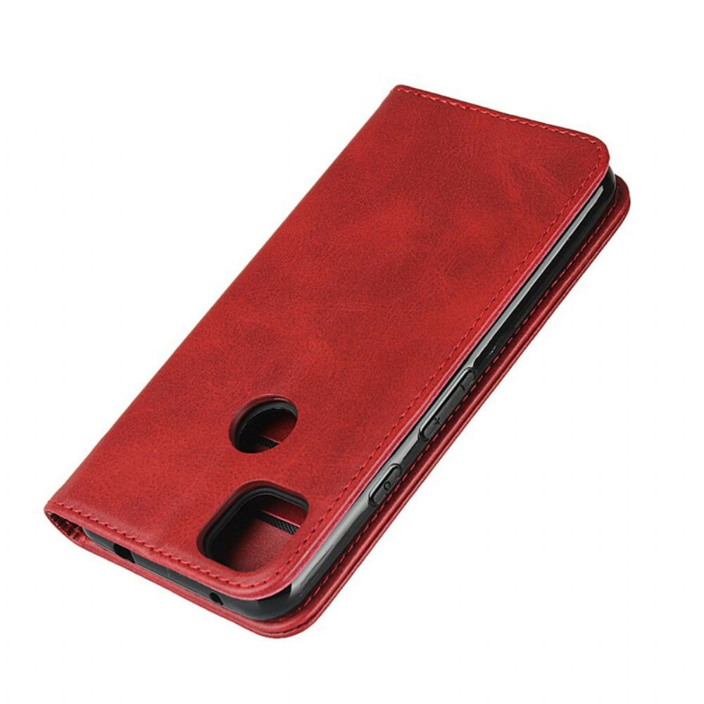 Schutzhülle Für Google Pixel 4a Flip Case Premium-kunstledernähte