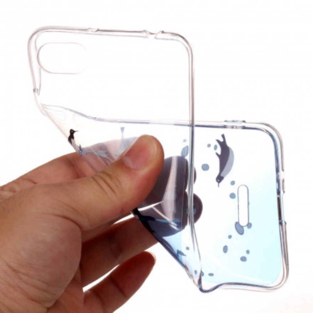 Hülle Für Xiaomi Redmi 6A Nahtloses Pinguin-spiel