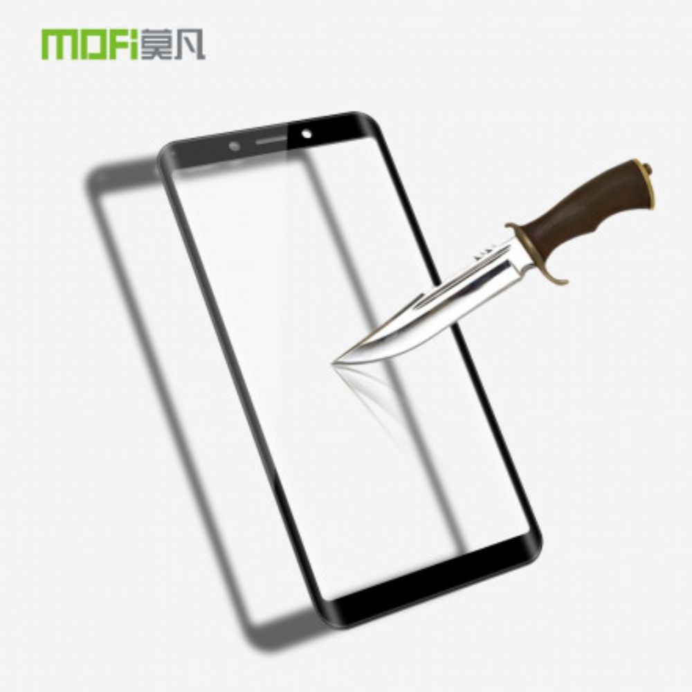 Xiaomi Redmi 6A Displayschutzfolie Aus Gehärtetem Glas Mit Farbigen Kanten