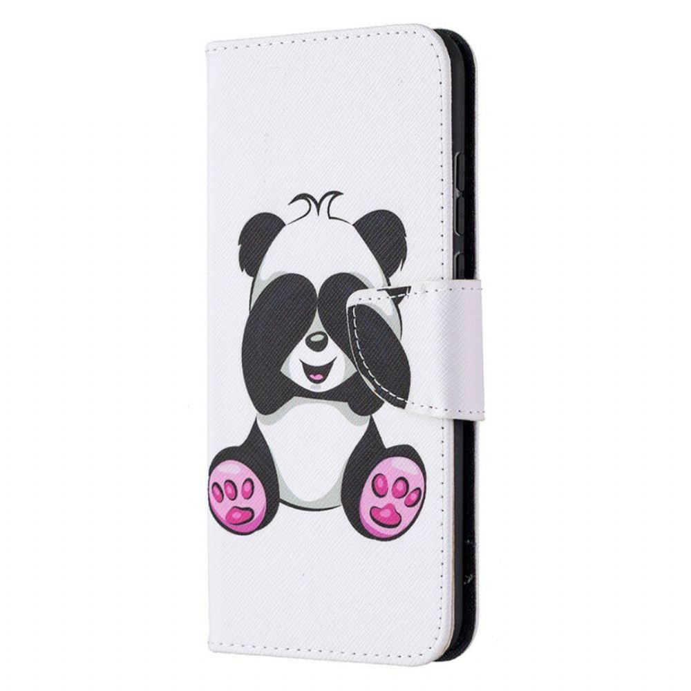 Flip Case Für Honor 9X Lite Panda-spaß