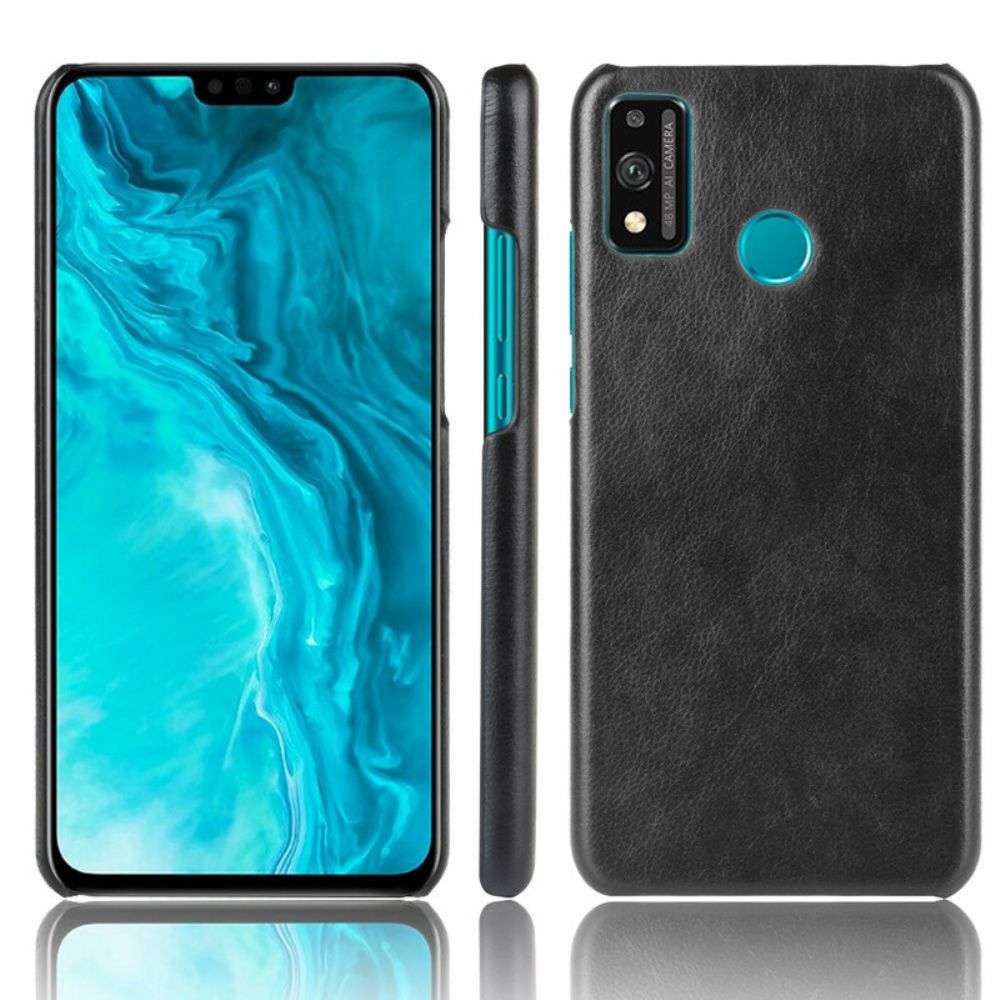 Handyhülle Für Honor 9X Lite Performance Litschi-leder-effekt