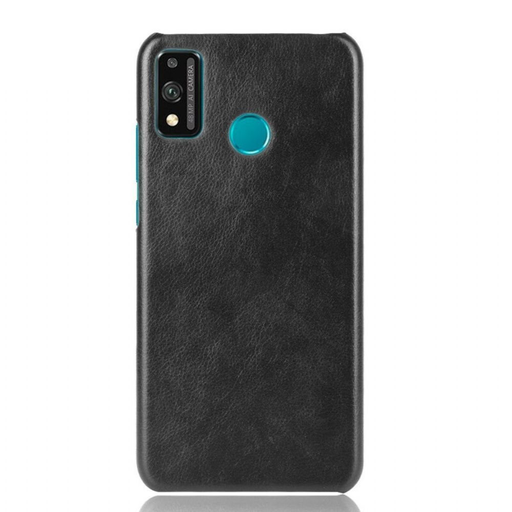 Handyhülle Für Honor 9X Lite Performance Litschi-leder-effekt