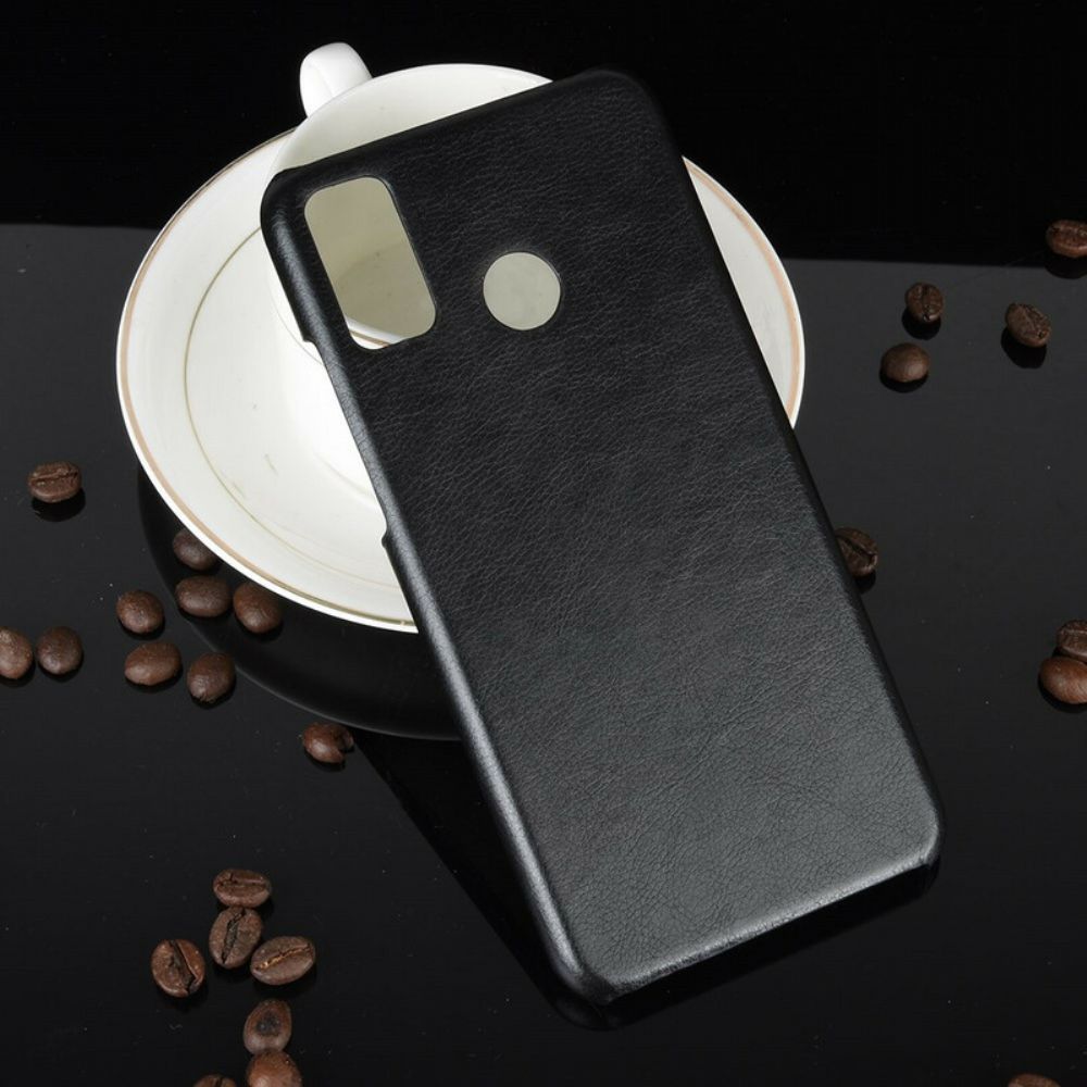 Handyhülle Für Honor 9X Lite Performance Litschi-leder-effekt