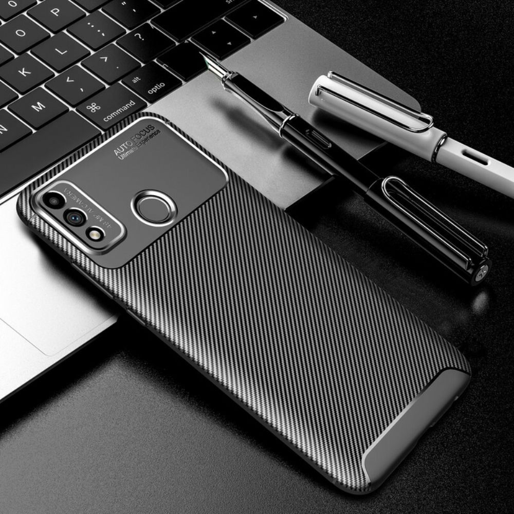 Hülle Für Honor 9X Lite Kohlefaserstruktur-schlauch