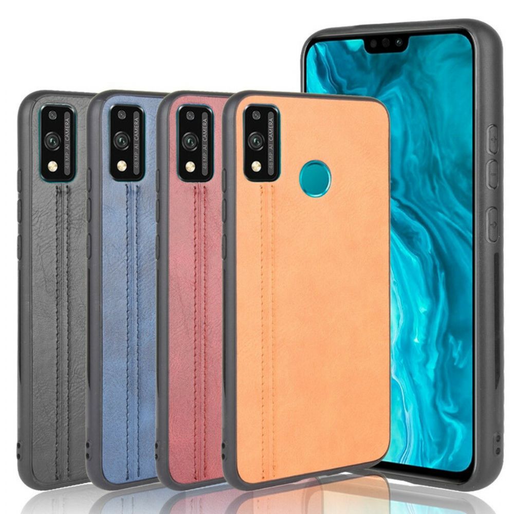 Hülle Für Honor 9X Lite Style Ledernähte