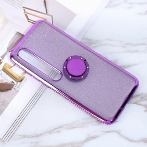 Hülle Für Xiaomi Mi 10 / 10 Pro Pailletten Und Diamantring-unterstützung