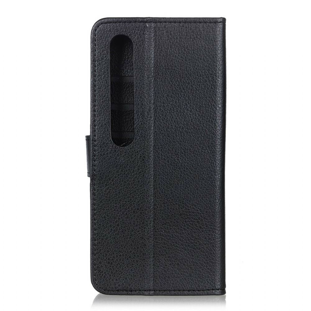 Lederhüllen Für Xiaomi Mi 10 / 10 Pro Kunstleder Litschi