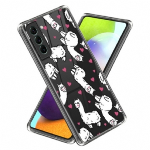 Hülle Für Samsung Galaxy S24 5g Transparente Lamas