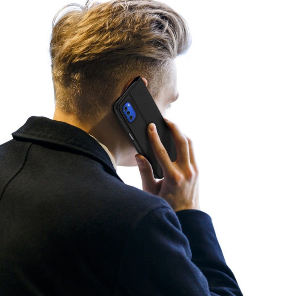 Schutzhülle Für Moto G51 5G Flip Case Dux Ducis Pro-skin