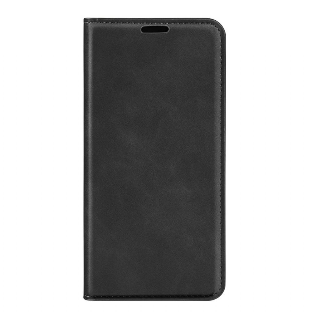Schutzhülle Für Moto G51 5G Flip Case Seidenweicher Ledereffekt