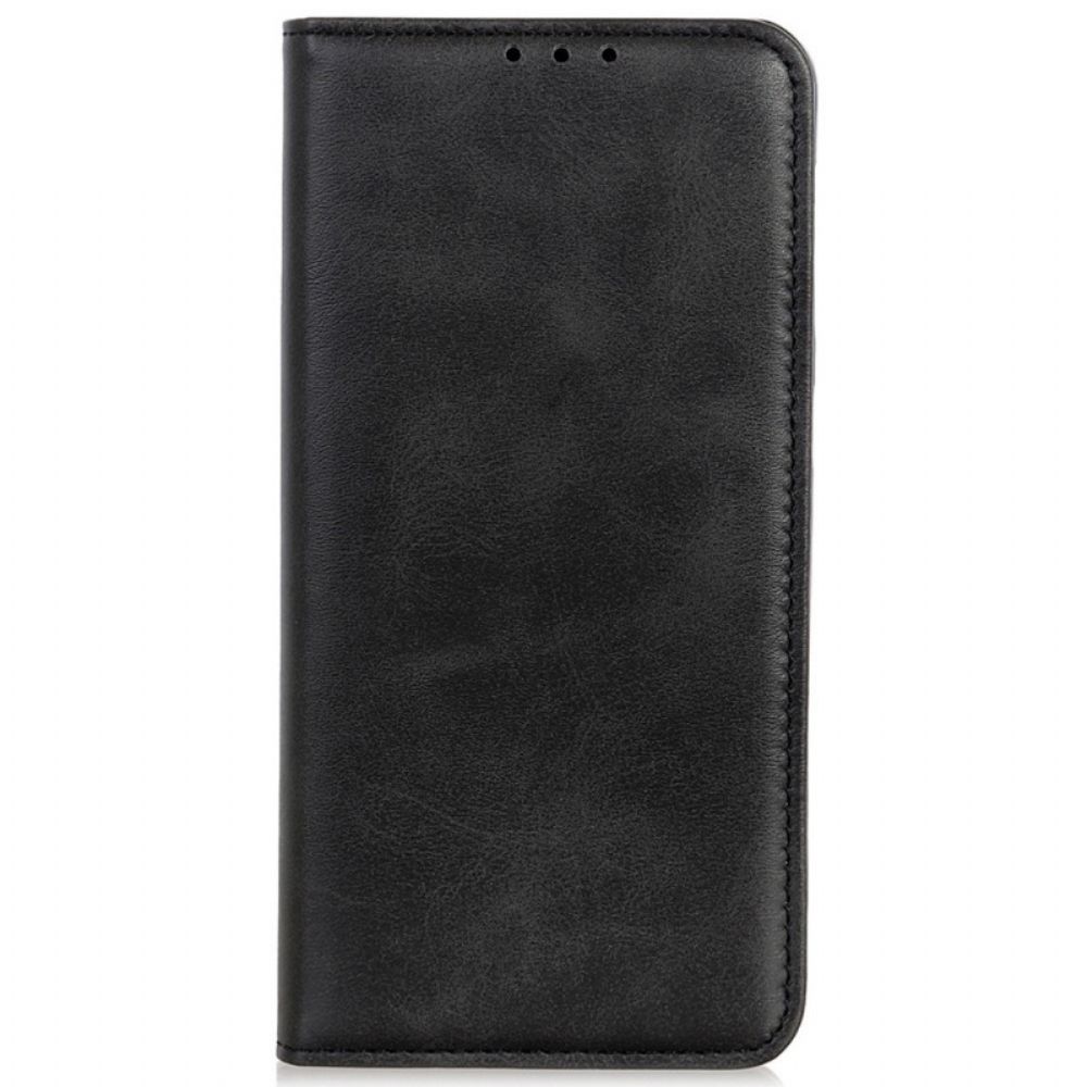 Schutzhülle Für Moto G51 5G Flip Case Strukturiertes Spaltleder