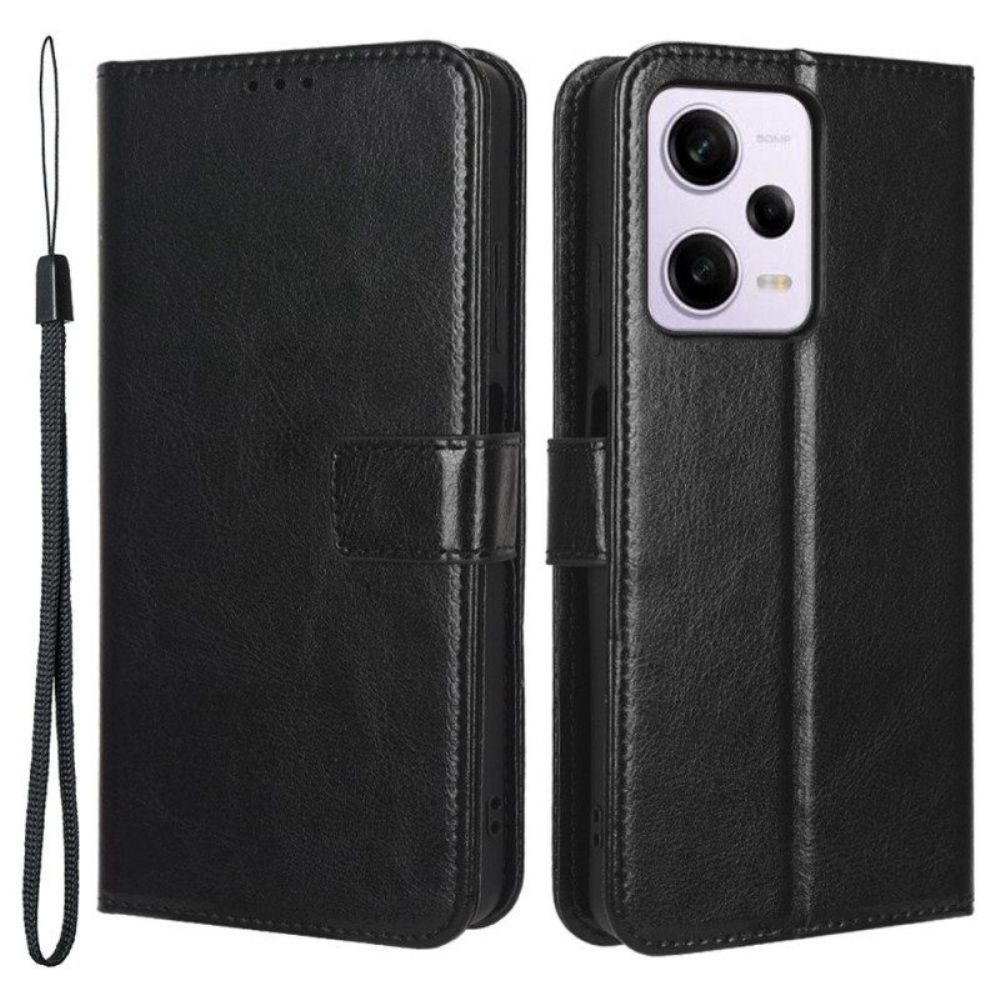 Flip Case Für Xiaomi Redmi Note 12 Pro Kunstleder
