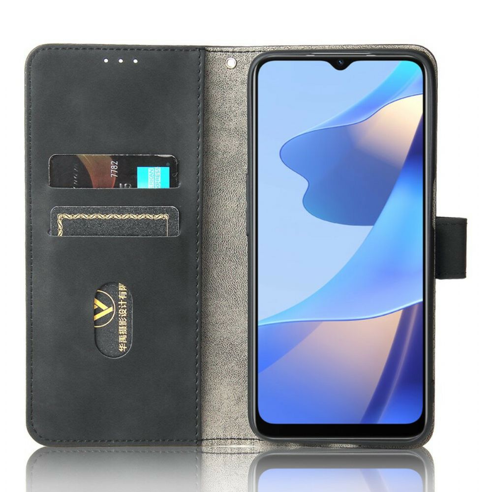 Flip Case Für Oppo A16 / A16s Hautberührung