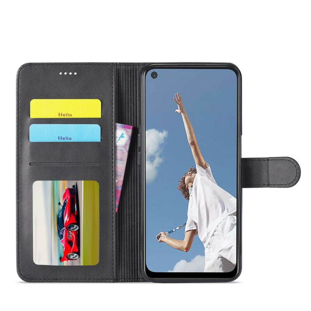 Flip Case Für Oppo A16 / A16s Lc.imeeke Ledereffekt