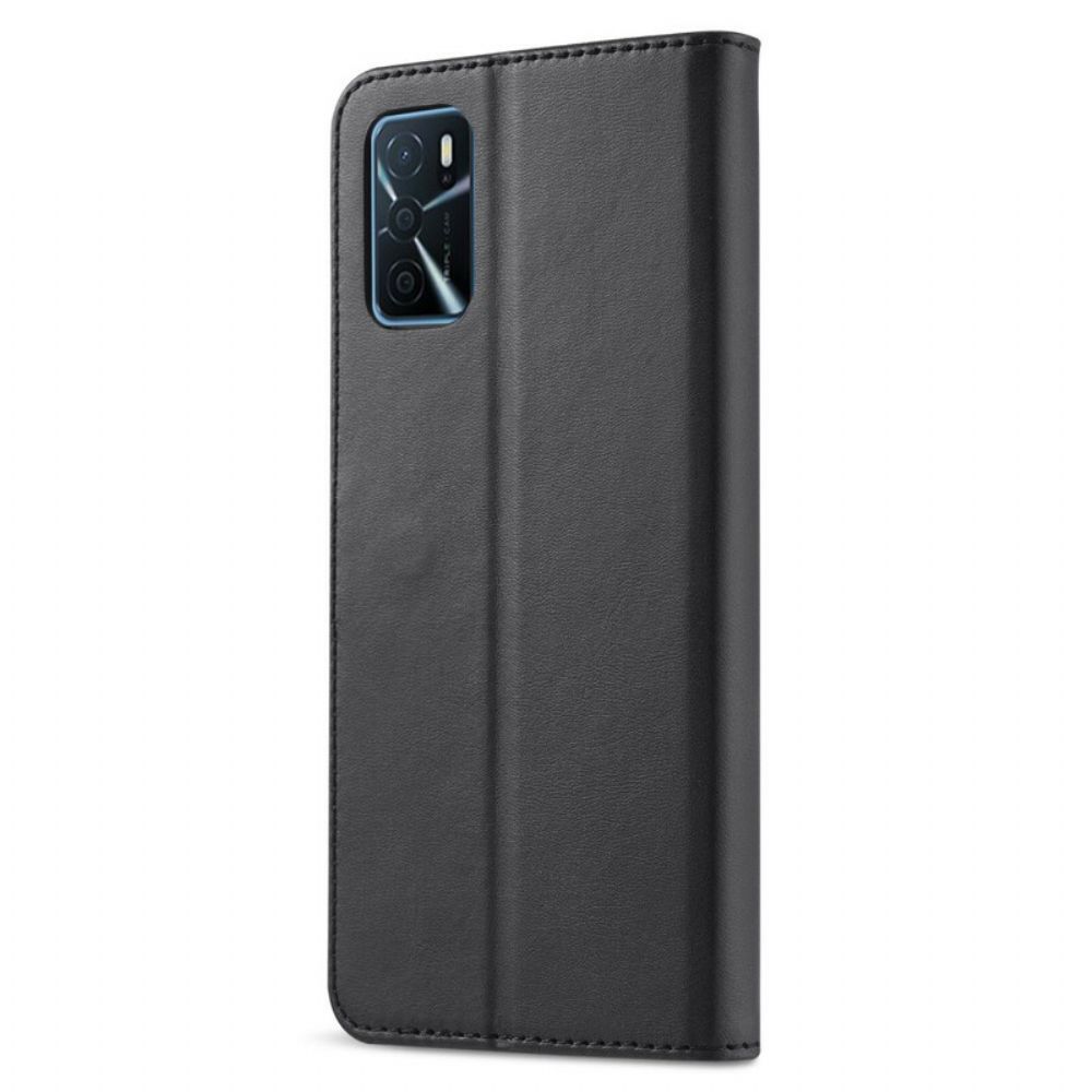 Flip Case Für Oppo A16 / A16s Lc.imeeke Ledereffekt