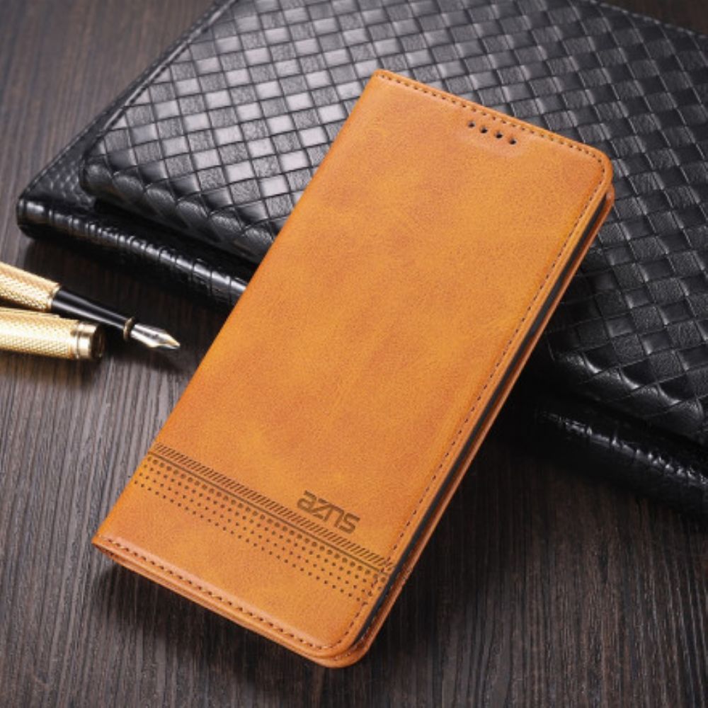 Schutzhülle Für Oppo A16 / A16s Flip Case Azns-lederstil