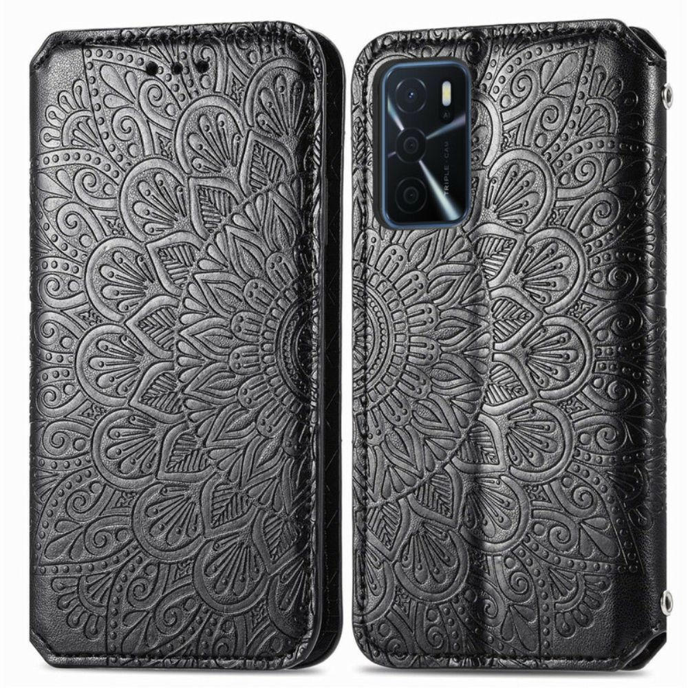 Schutzhülle Für Oppo A16 / A16s Flip Case Mandalas