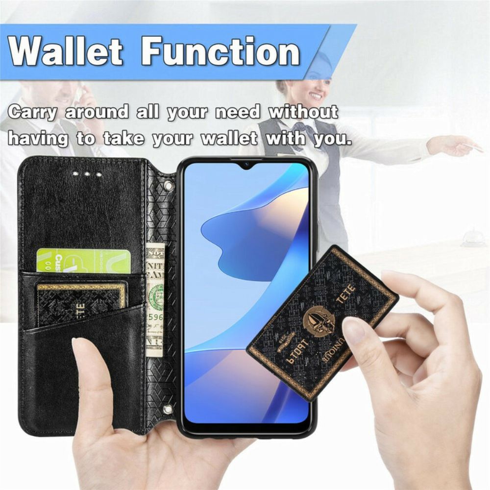 Schutzhülle Für Oppo A16 / A16s Flip Case Mandalas