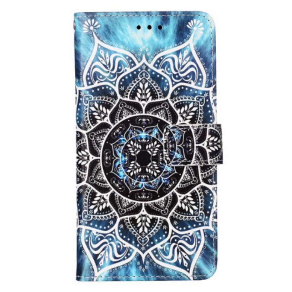 Lederhüllen Für Samsung Galaxy S23 Ultra 5G Mandala Im Himmel