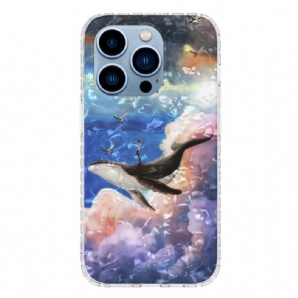 Handyhülle Für iPhone 14 Pro Max Stylischer Wal