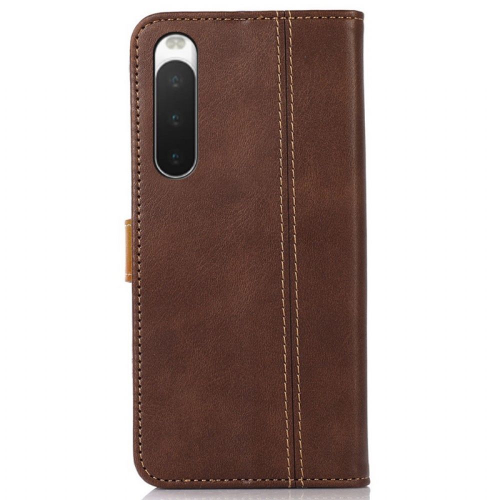 Flip Case Für Sony Xperia 10 IV Gurt