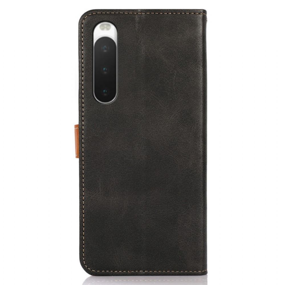 Flip Case Für Sony Xperia 10 IV Mit Khazneh-armband