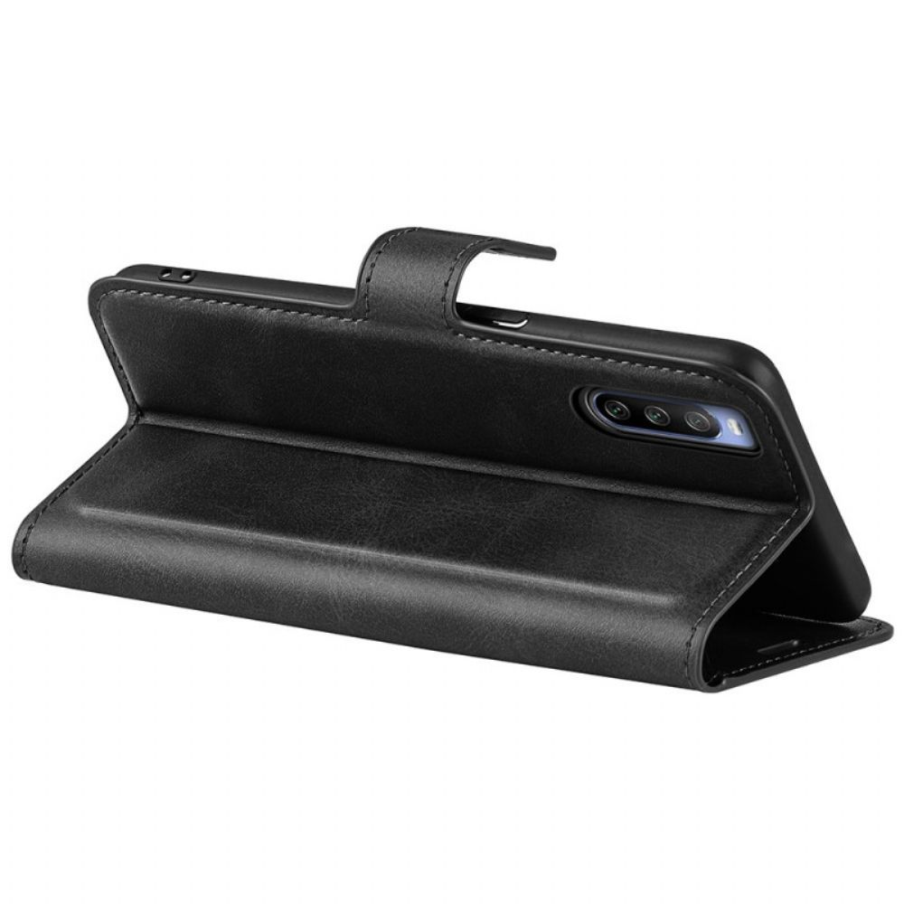 Flip Case Für Sony Xperia 10 IV Retro-leder-effekt