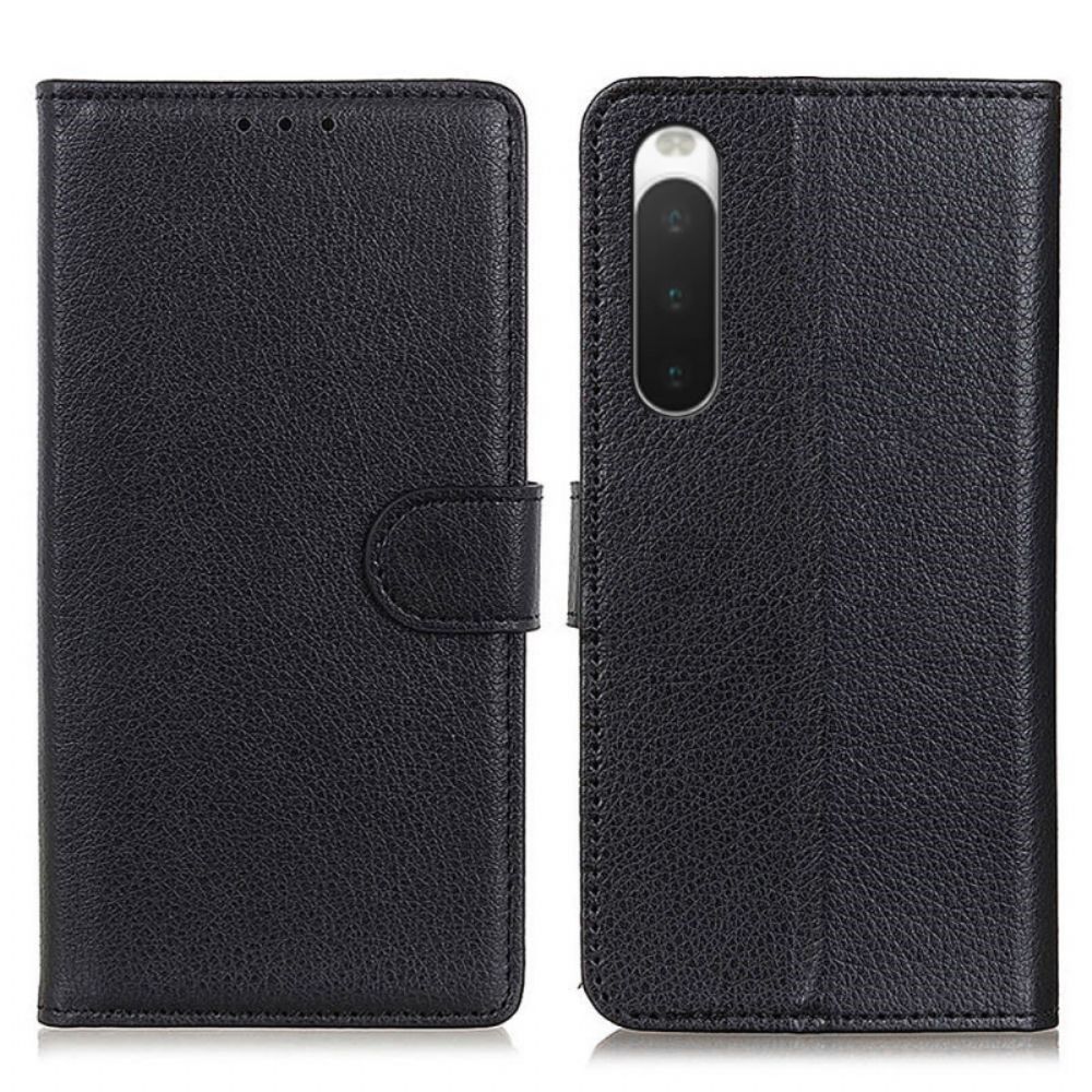 Flip Case Für Sony Xperia 10 IV Traditionelles Kunstleder