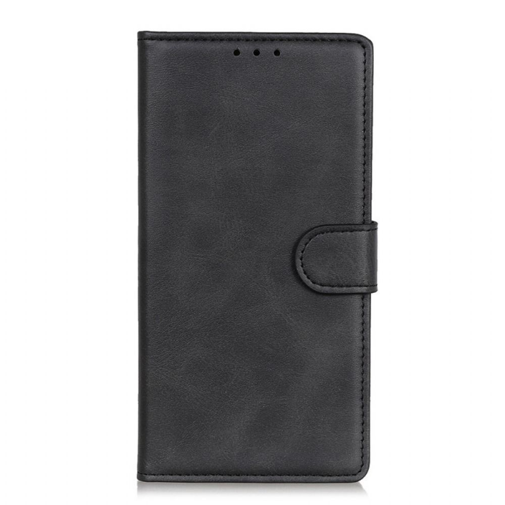 Lederhüllen Für Sony Xperia 10 IV Mattes Kunstleder