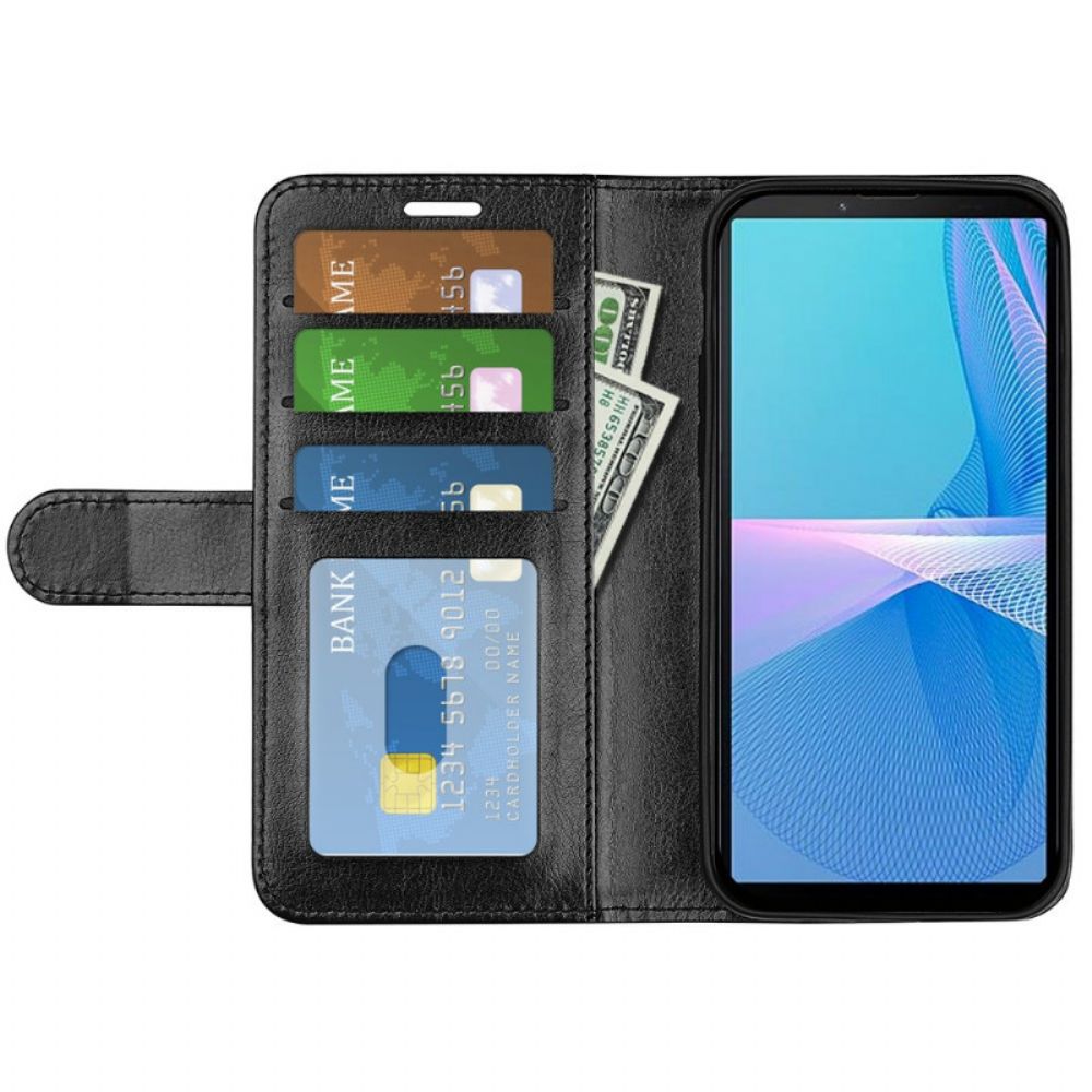 Lederhüllen Für Sony Xperia 10 IV Vintage Kunstleder