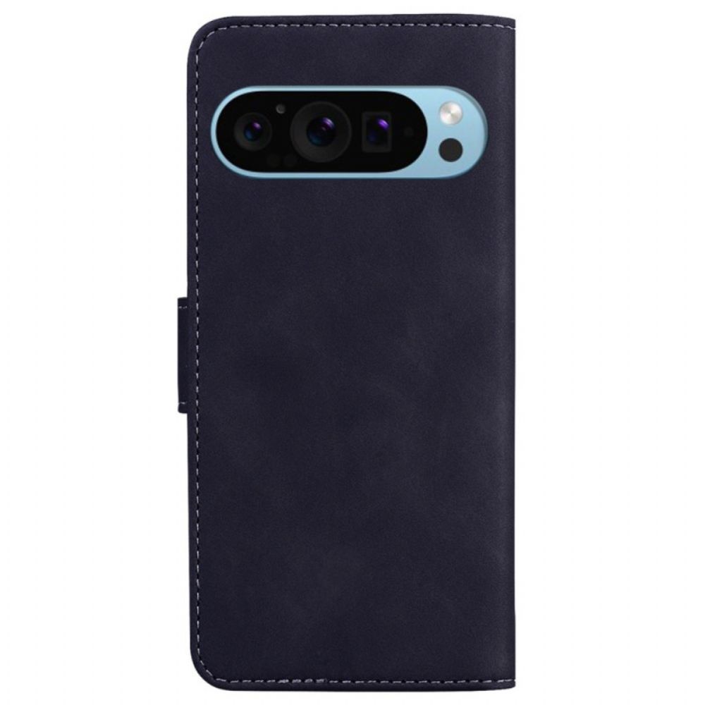 Lederhüllen Für Google Pixel 9 Pro Wildleder-design