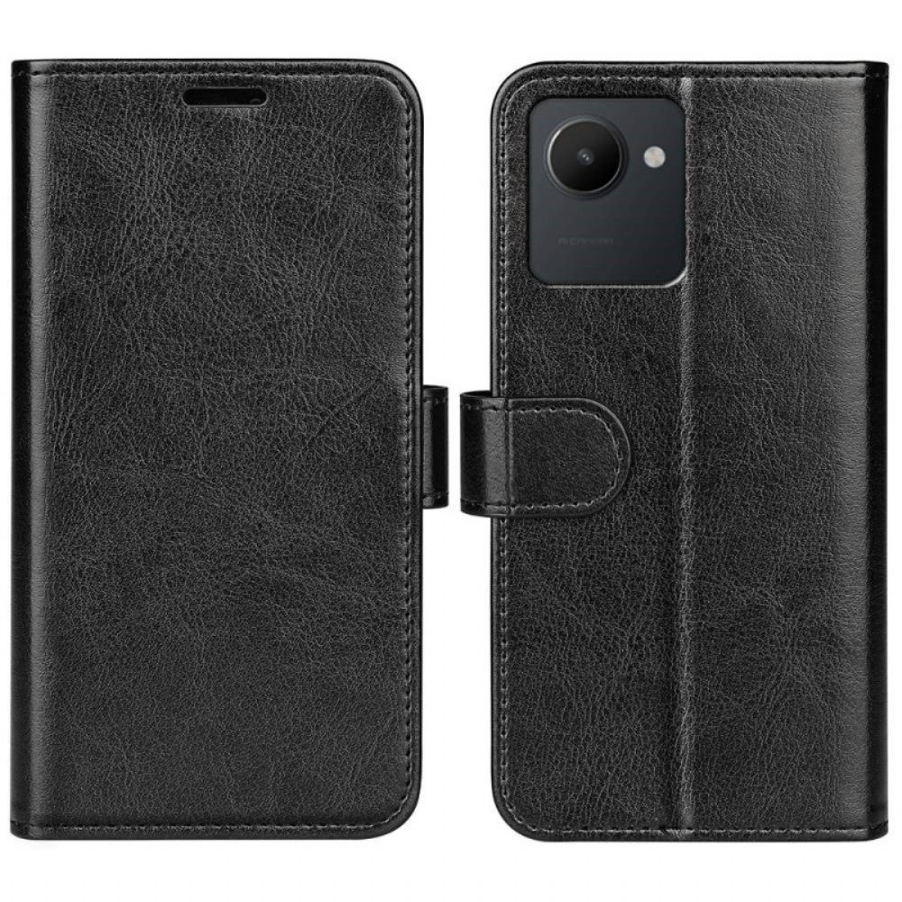 Lederhüllen Für Realme C30 Retro-stil