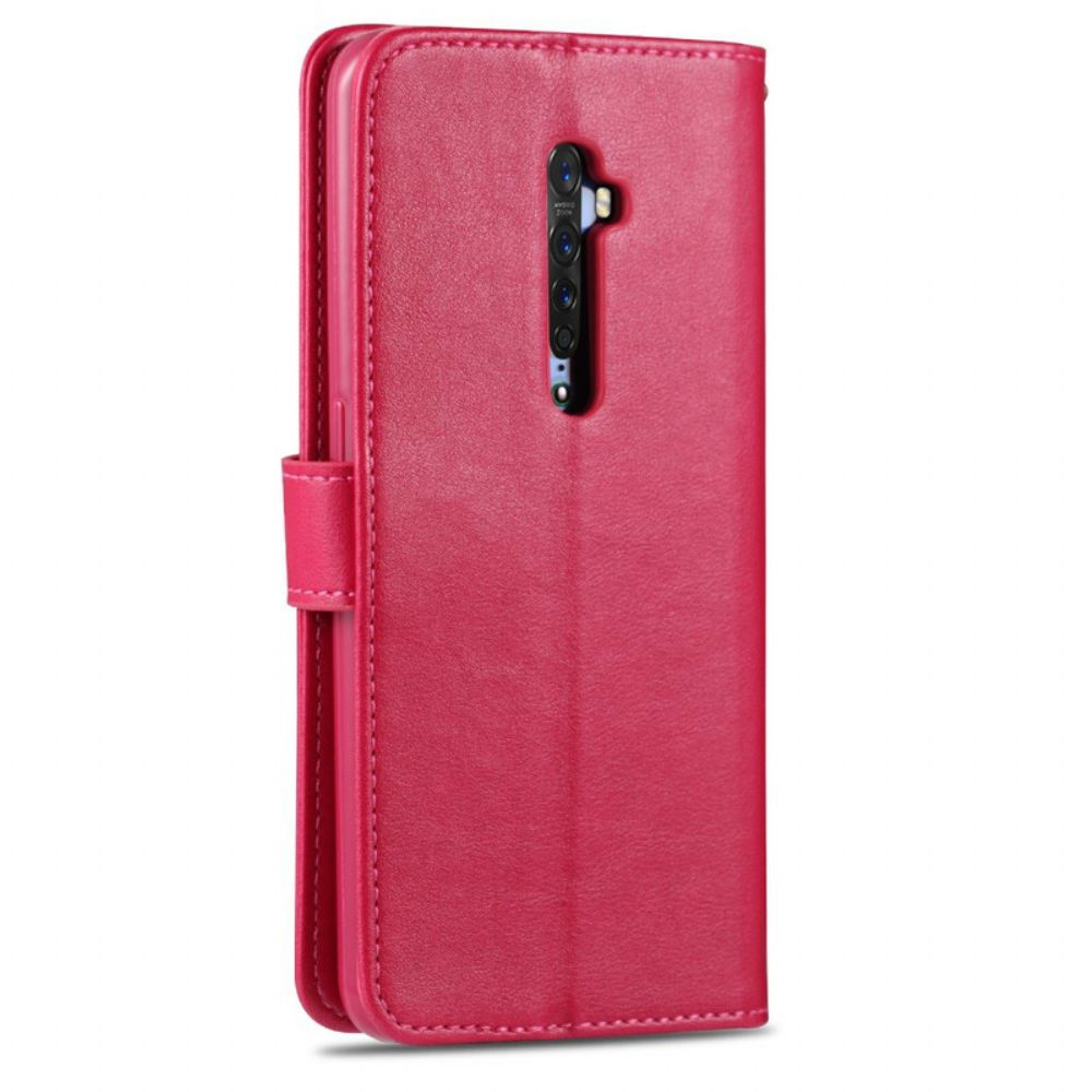 Flip Case Für Oppo Reno 2 Azns Kunstleder