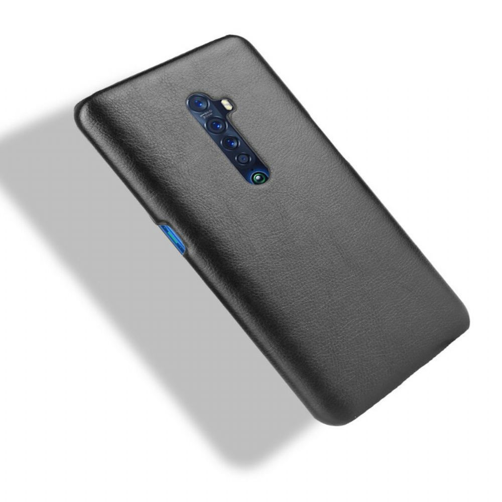 Handyhülle Für Oppo Reno 2 Lichi-leder-effekt
