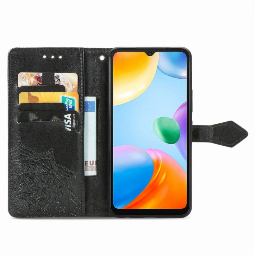 Flip Case Für Xiaomi Redmi 10C Mandala Aus Dem Mittelalter